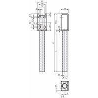 岩田製作所 センサブラケット(光電センサ用)|パイプ付ブラケット フルガード(タテ)タイプ FSZVP100ー12S 1セット(2個)（直送品）