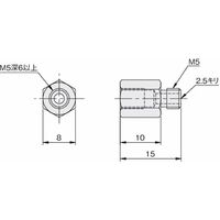 岩田製作所 真空機器ブラケット|継手(接続部品) RPHAーM5S 1セット(4個)（直送品）