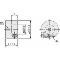 岩田製作所 真空機器ブラケット|クサビタイプ(スカラロボット用) RPSK25ーM5A 1セット(2個)（直送品）