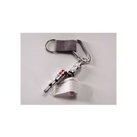 エピオス IDホイッスル&カラビナリング 64-5100-99 1個（直送品）