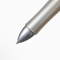 パイロット 多機能ボールペン ドクターグリップ4+1 細字 0.7mm 4色ボールペン+シャープ シャンパンゴールド軸 BKHDF1SFN-CG 1本