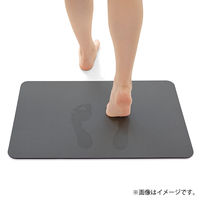 ヨコズナクリエーション バスマット ソフト 珪藻土 40×60cm ダークグレー 4979508715838 1個