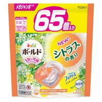 ボールド ジェルボール4D シトラス&ヴァーベナ 詰め替え メガジャンボ 1箱（65粒入×4個）洗濯洗剤 P＆G