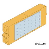 八幡ねじ タイプレート TP37 1セット(10個)（直送品）