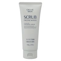 Deve（ディブ） MEN スクラブ 洗顔フォーム 130g 5個 熊野油脂 メンズ 男性用