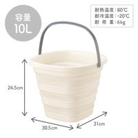 ダイヤ フランドリー畳める洗濯バケツ10L 058134 1個