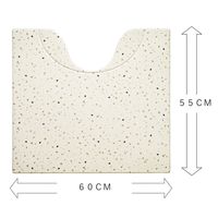 オカトー スキマにピタっ！PVCトイレマット 55×60 テラゾー 4905016019441 1個