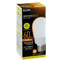 朝日電器 電球形蛍光灯Ａ形　６０Ｗ形 EFA15EL/11-A062 1個（直送品）