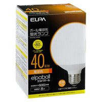 朝日電器 電球形蛍光灯Ｇ形　４０Ｗ形 EFG10EL/8-G042 1個（直送品）