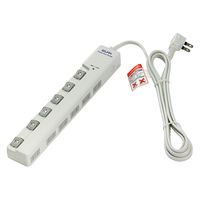 朝日電器 ＬＥＤランプスイッチ付タップ　横 WLS-LY6200RS 1個（直送品）