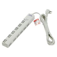 朝日電器 ＬＥＤランプスイッチ付タップ　横 WLS-LY6300RS 1個（直送品）