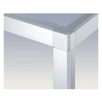 ハヤノ産業 EXCEED アップケース(鍵付き) シルバー×アイボリー 450×310×491mm 2段 A45-349 SL 1台（直送品）