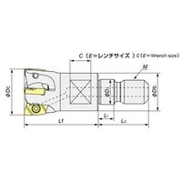 MOLDINO アルファ ポリッシュミルVタイプmini ASPVM1032R-8-M16 1PC（直送品）