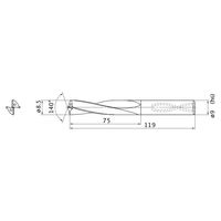 三菱マテリアル ディンプルバー MAS 0850LB HTI10 1PC（直送品）