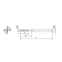 オーエスジー 超硬フラットドリル 3332380 1セット(2PC)（直送品）