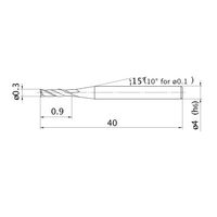 三菱マテリアル バイオレットドリル MS2JS D0030 1セット(3PC)（直送品）
