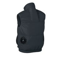 クロダルマ エアセンサー ベスト ブラック ファンバッテリーセット 5L 26879-49-5L-KS100 1SET（直送品）