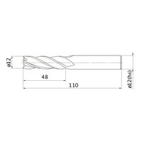 三菱マテリアル ダブルクランプバイト MS4JC D1200 1PC（直送品）