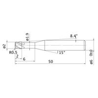 三菱マテリアル ディンプルバー VCPSRB D0200N06R05 1PC（直送品）