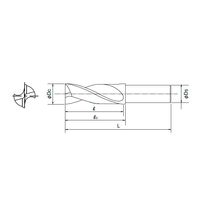 オーエスジー 超硬フラットドリル 3330620 1セット(2PC)（直送品）