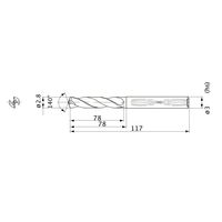 三菱マテリアル インパクトミラクル MWS 0280X25DB VP15TF 1PC（直送品）