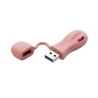 USBメモリ 32GB USB A 一体型 キャップ式 レッド MF-JRU3032GRD エレコム 1個