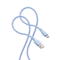 タイプC ケーブル USB A to Type C 1m 断線しにくい ゼニスブルー MPA-ACSS10BU エレコム 1個