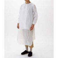 クラフトマン ポリエプロン ゴム袖 ホワイト 10枚入 5箱（直送品）