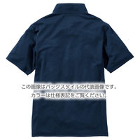 VILEA ミニ衿半袖ポロシャツ  605  ホワイト  6L  村上被服  1セット(2着入り)（直送品）