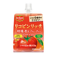 デルモンテ リコピンリッチ 柑橘香るフルーティートマトジュレ 160g 1箱（30個入）