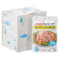 ロハコ先行販売 50g×20袋入 いなば食品 ライトツナスーパーノンオイル パウチ 大容量ストックBOX 2箱 限定