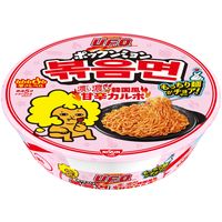 日清食品 日清焼そばU.F.O. ポックンミョン 濃い濃い韓国風甘辛カルボ カップ麺 12個 カップ麺 カップ焼きそば