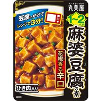 1～2人前 麻婆豆腐の素 花椒香る辛口 レトルトパウチ 100g 4個 丸美屋食品工業
