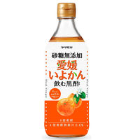 ヤマモリ 砂糖無添加 愛媛いよかん黒酢 500ml 2本