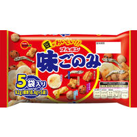 味ごのみファミリー5パック 3袋 ブルボン おつまみ あられ せんべい