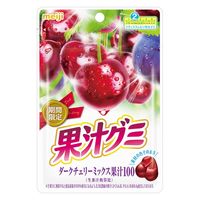 果汁グミダークチェリーミックス 6袋 明治