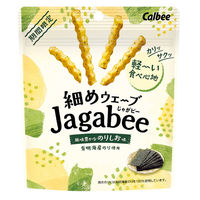 細めウェーブJagabee（じゃがビー）風味豊かなのりしお味 35g 6袋 カルビー ジャガビー スナック菓子 おつまみ
