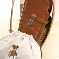 コッカ 巾着 大 くま CS-1214 1枚