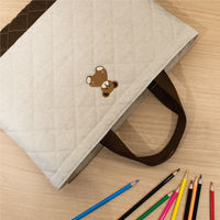 コッカ レッスンバッグ くま CS-1212 5枚