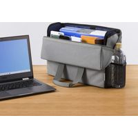 サンワサプライ モバイルバッグ(13.3インチワイド・グレー) BAG-TW8GY 1個