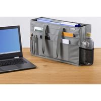 サンワサプライ ミーティングバッグ(15.6インチワイド・グレー) BAG-TW7GY 1個（直送品）