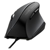 サンワサプライ 有線マウス 静音 5ボタン 大型 ブルーLED MA-ERGK9 1個