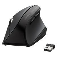 サンワサプライ ワイヤレスマウス 無線 静音 5ボタン 大型 ブルーLED MA-ERGWK10 1個（直送品）