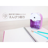 アスカ えんぴつけずりき ラベンダー PS86V 1セット(1台×2)