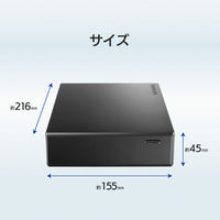 アイ・オー・データ機器 法人向け 5年保証 USB3.2 Gen1対応 外付けハードディスク 6TB HDJA-UTN6B 1台
