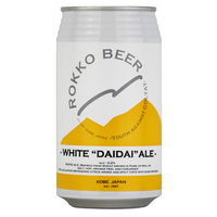 クラフトビール 六甲ビール WHITE ”DAIDAI” ALE（ホワイト ダイダイエール）缶 350ml 1箱（24本）