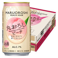 チューハイ 酎ハイ 宝酒造 丸おろし ピーチ 350ml 缶 1箱 （24本）