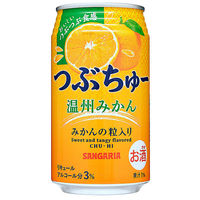 チューハイ 酎ハイ サンガリア つぶちゅー温州みかん 340ml 缶 2箱 （48本）