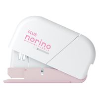 プラス テープのり ノリノスポット しっかり貼れる 本体 ピンク 54431 5個