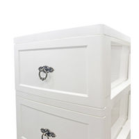 アイ・エル・シー ドレスチェスト4段 寝室やリビングの収納用品 CDL-04WH 1個